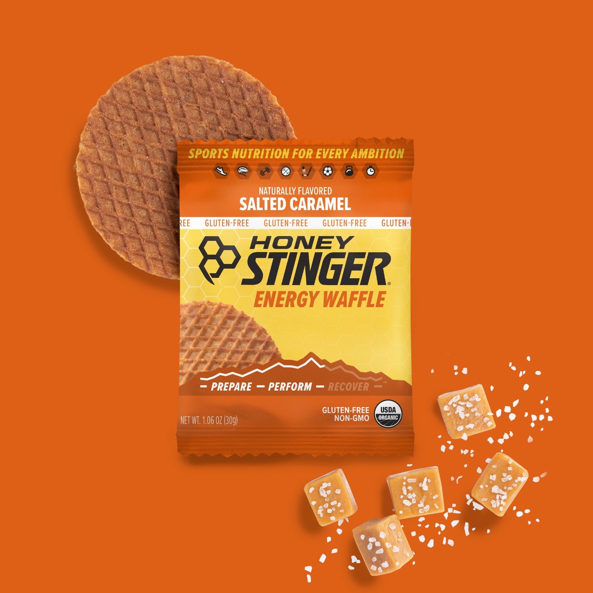 Salted Caramel Gluten-Free Waffle Box of 16.