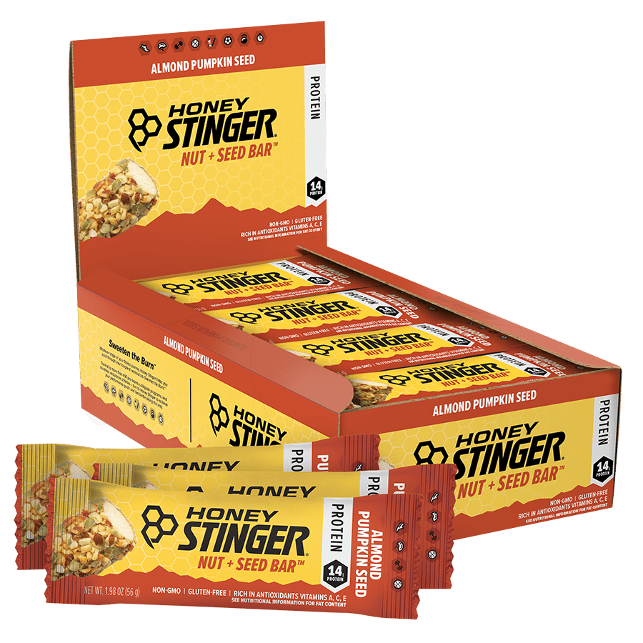 Almond Pumpkin Nut + Seed Bar Box of 12.