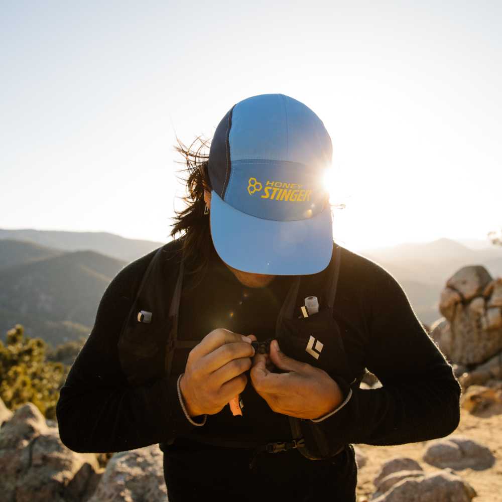 Run Hat in Blue.