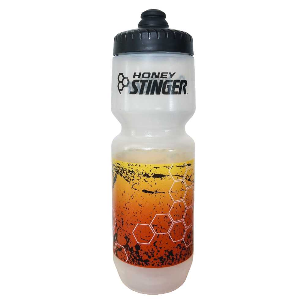 Classic Purist Hive Water Bottle in Clear.
