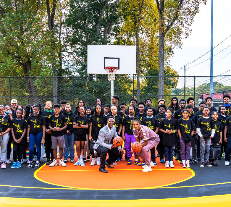 Honey Stinger, Angel McCoughtry & Project Backboard work together to revamp Atlanta basketball court