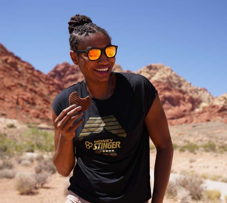 Honey Stinger Teams up with Angel McCoughtry to Revitalize Basketball Courts