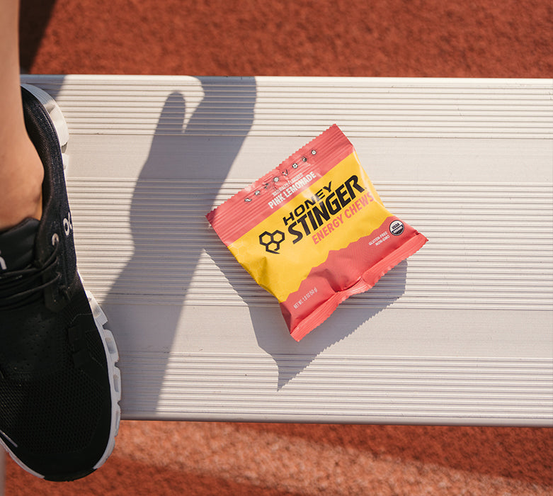 Well + Good's what to pack for proper fueling on race day featuring Honey Stinger Energy Chews