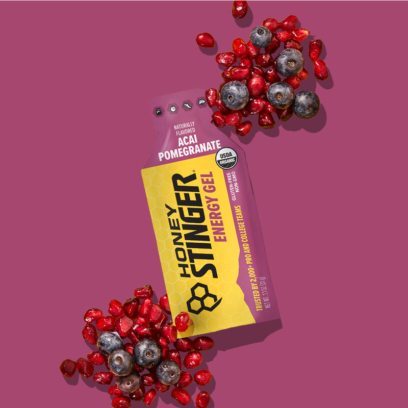 Acai Pomegranate Classic Energy Gel Box of 24