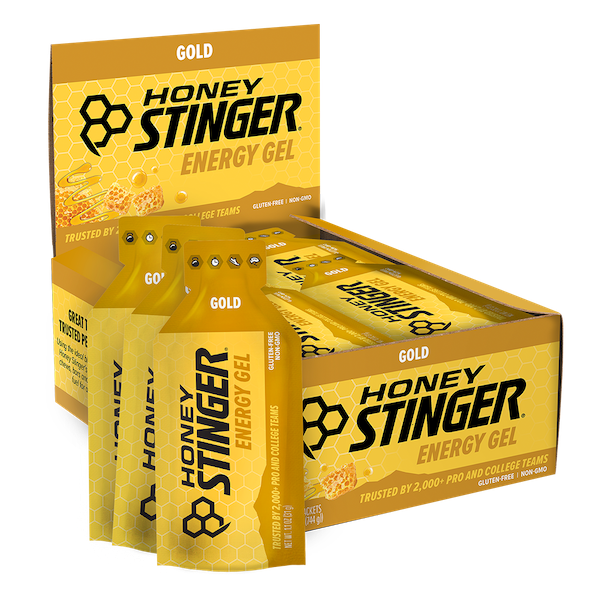 Gold Energy Gel Box of 24