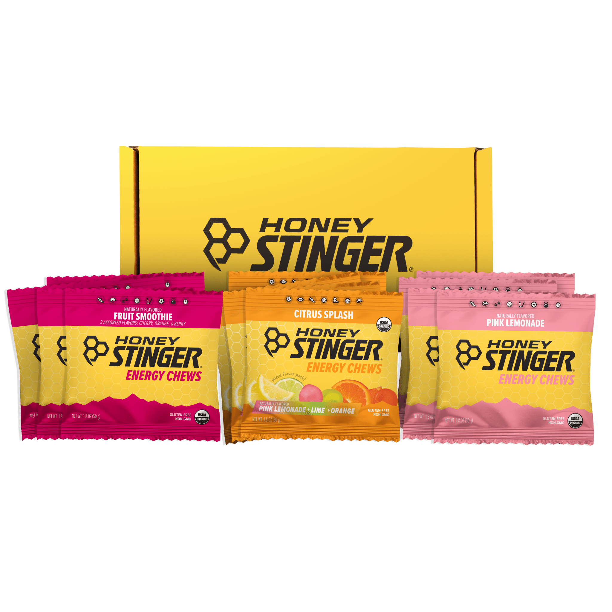 Energy Chew Variety Pack of 12.