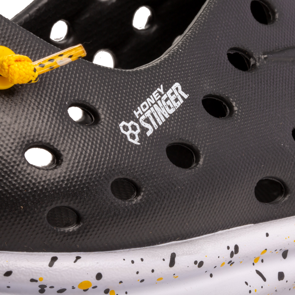 Kane Shoe Collaboration Recover with Honey Stinger Inspired Footwear