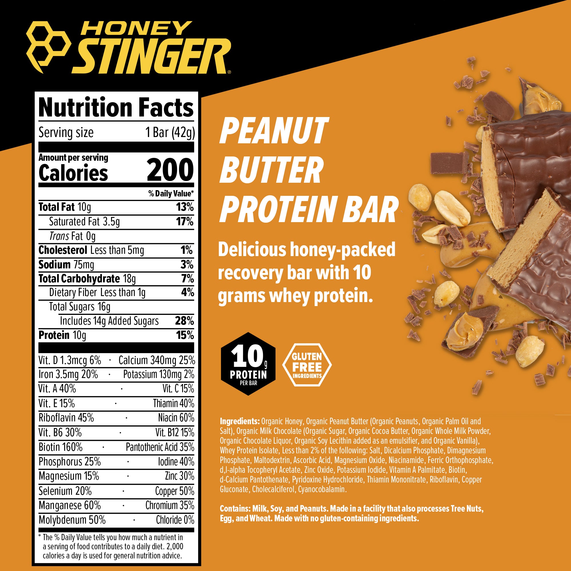 Peanut Butta Protein Bar Box of 15