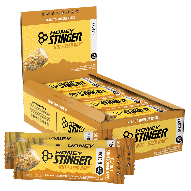 Peanut Sunflower Nut + Seed Bar Box of 12.