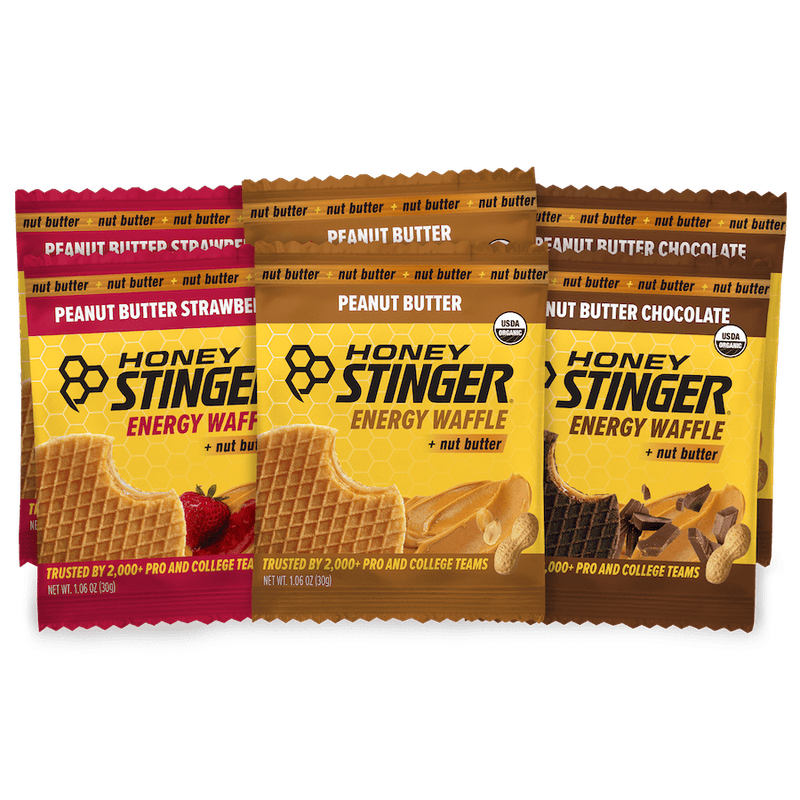 Peanut Butter Waffle Sampler Pack of 6 | Waffles - Honey Stinger | Perform, Prepare, Waffles - 1