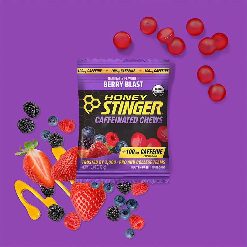 Berry Blast Caffeinated Energy Chews Box of 12