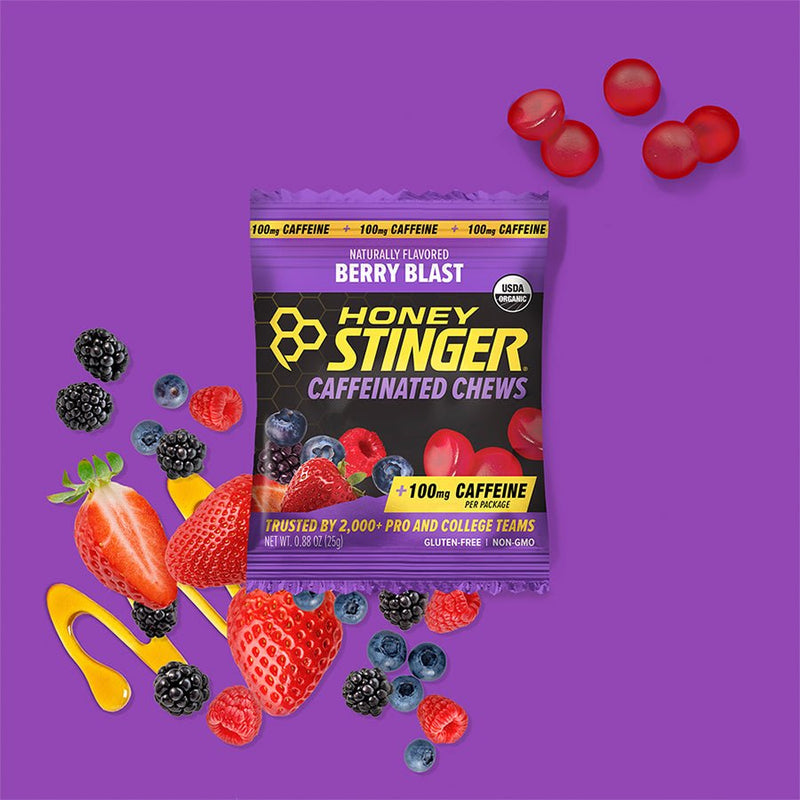 Berry Blast Caffeinated Energy Chews Box of 12