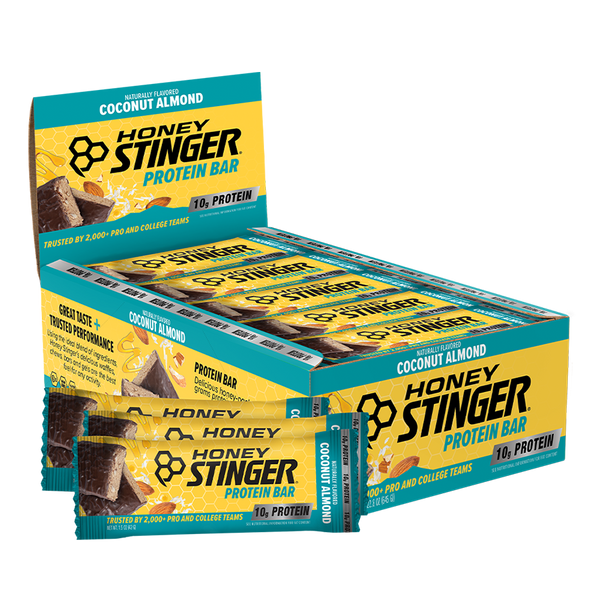 Coconut Almond Protein Bar 15ct | Honey Stinger