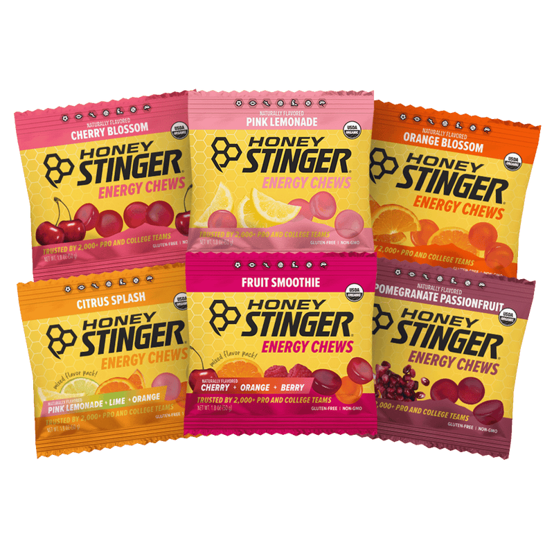 Energy Chew Sampler Pack of 6 | Energy Chews - Honey Stinger