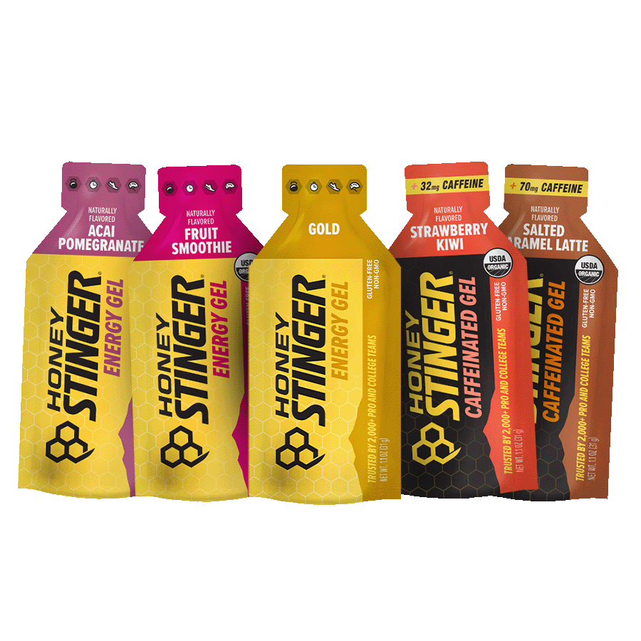 Energy Gel Sampler Pack of 5 | Energy Gels - Honey Stinger