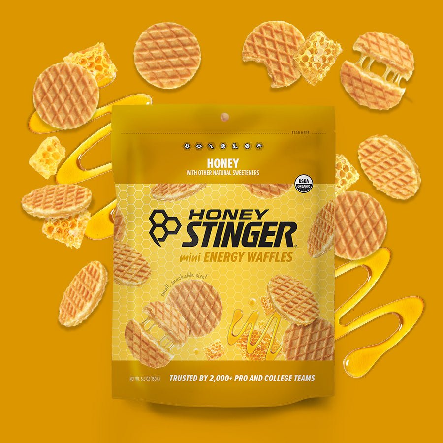 Honey Mini Energy Waffles