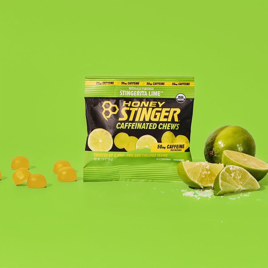 Stingerita Lime Caffeinated Energy Chews Box of 12