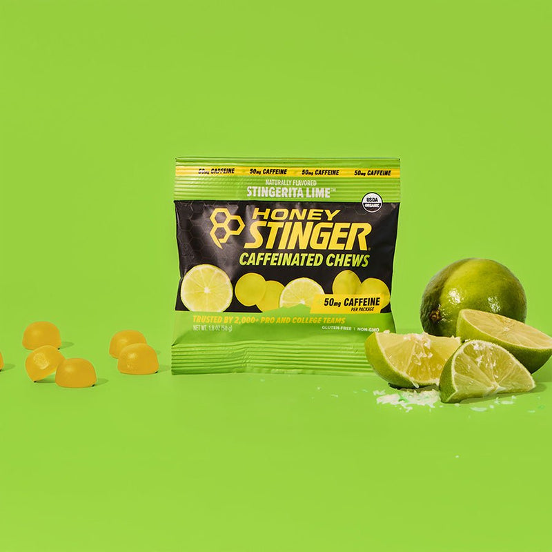 Stingerita Lime Caffeinated Energy Chews Box of 12