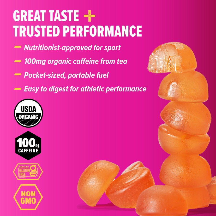 Tropical Twist Caffeinated Energy Chews | Honey Stinger