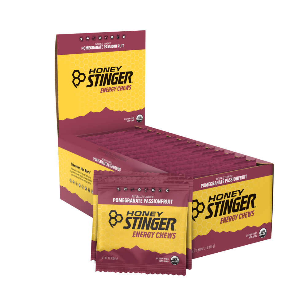 Pomegranate Passionfruit Energy Chews Box of 12