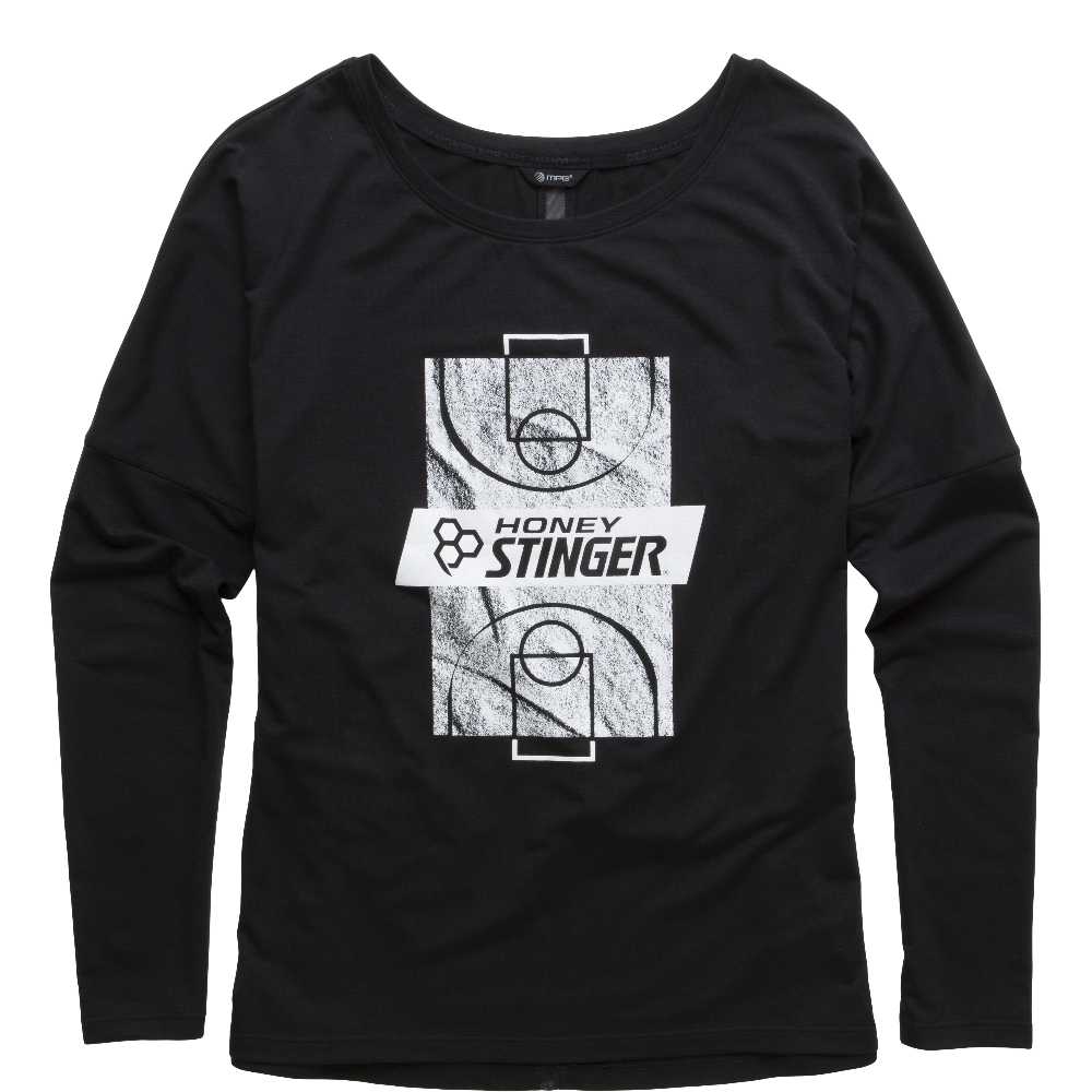 Women's Long Sleeve Shirt in Rich Black